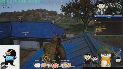 (복귀 621일차) [9FAM] 응애 배린이 짭펭수! 클랜원 모집중 (미션/팬시참/납치/맞즐 환영)