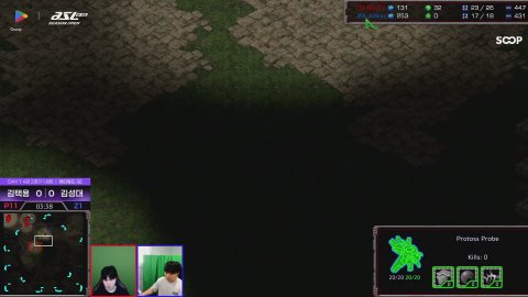 [CC] ASL S22 시즌 오픈 DAY 1 4강 1경기 김윤중 vs 김정우