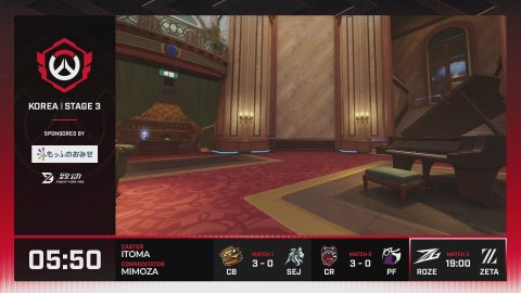 【OWCS korea Stage 3】Week 3 Day 3 ライブ｜ASIA